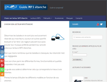 Tablet Screenshot of guidemp3etanche.com